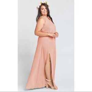 Show Me Your MuMu Heather Halter Dress